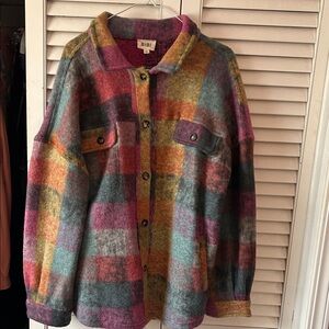 BiBi Colorful Checkered Jacket